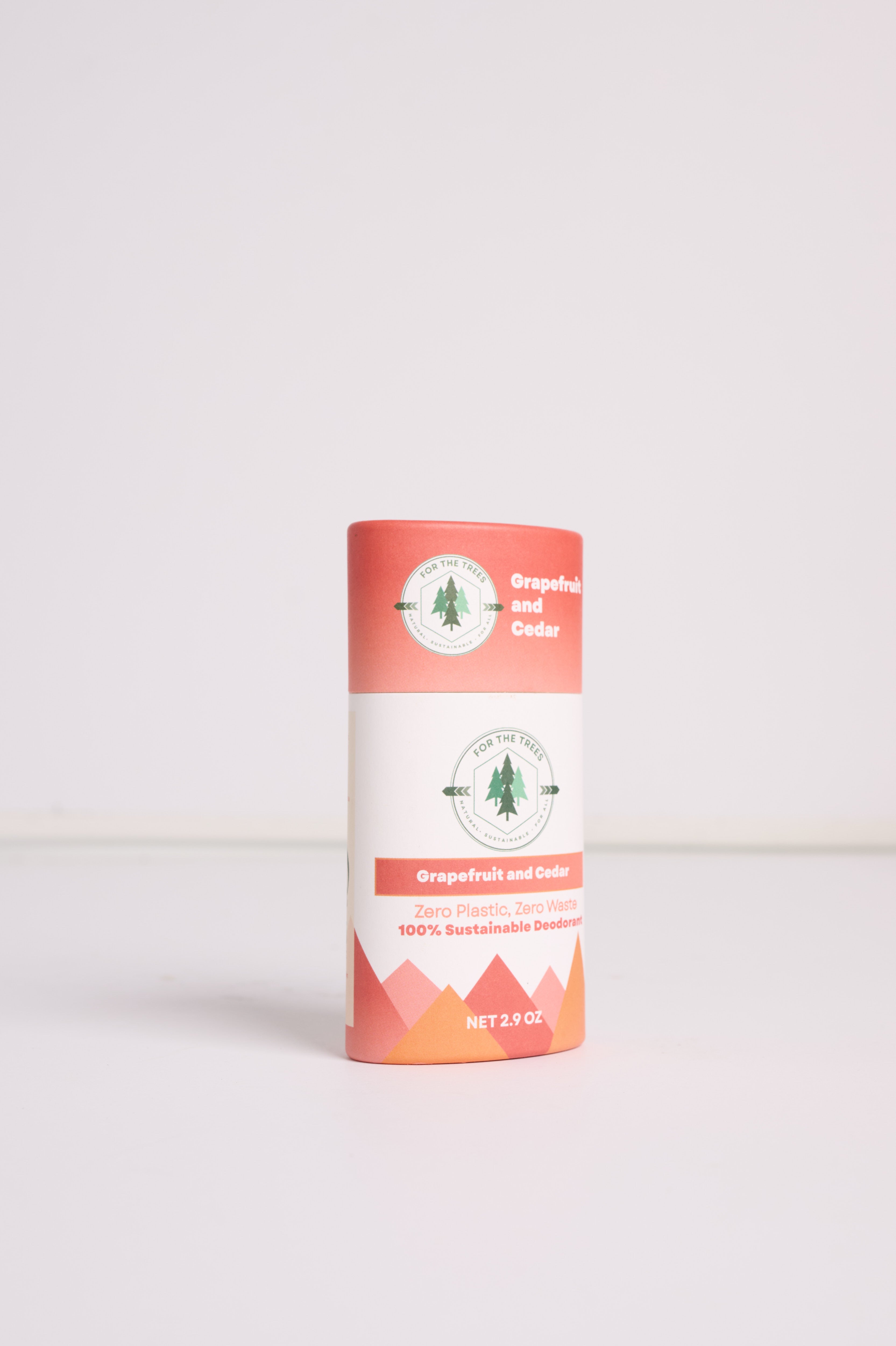 Grapefruit and Cedar All Natural Deodorant (Regular Size, 2.9oz)