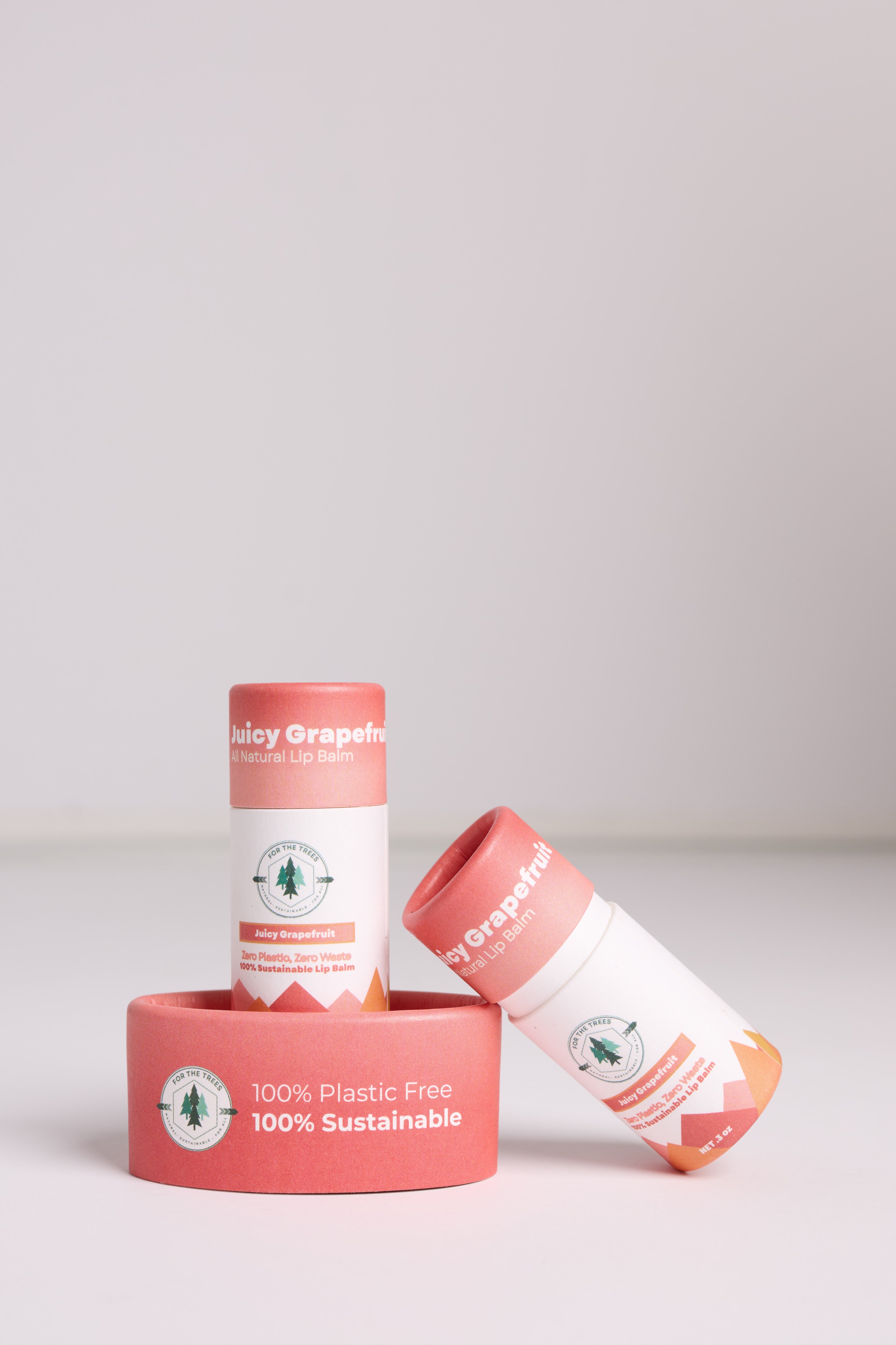 Juicy Grapefruit All Natural Lip Balm (Standard .3oz)