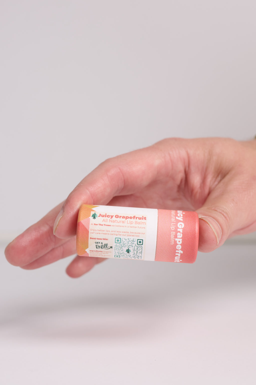 Juicy Grapefruit All Natural Lip Balm (Standard .3oz)