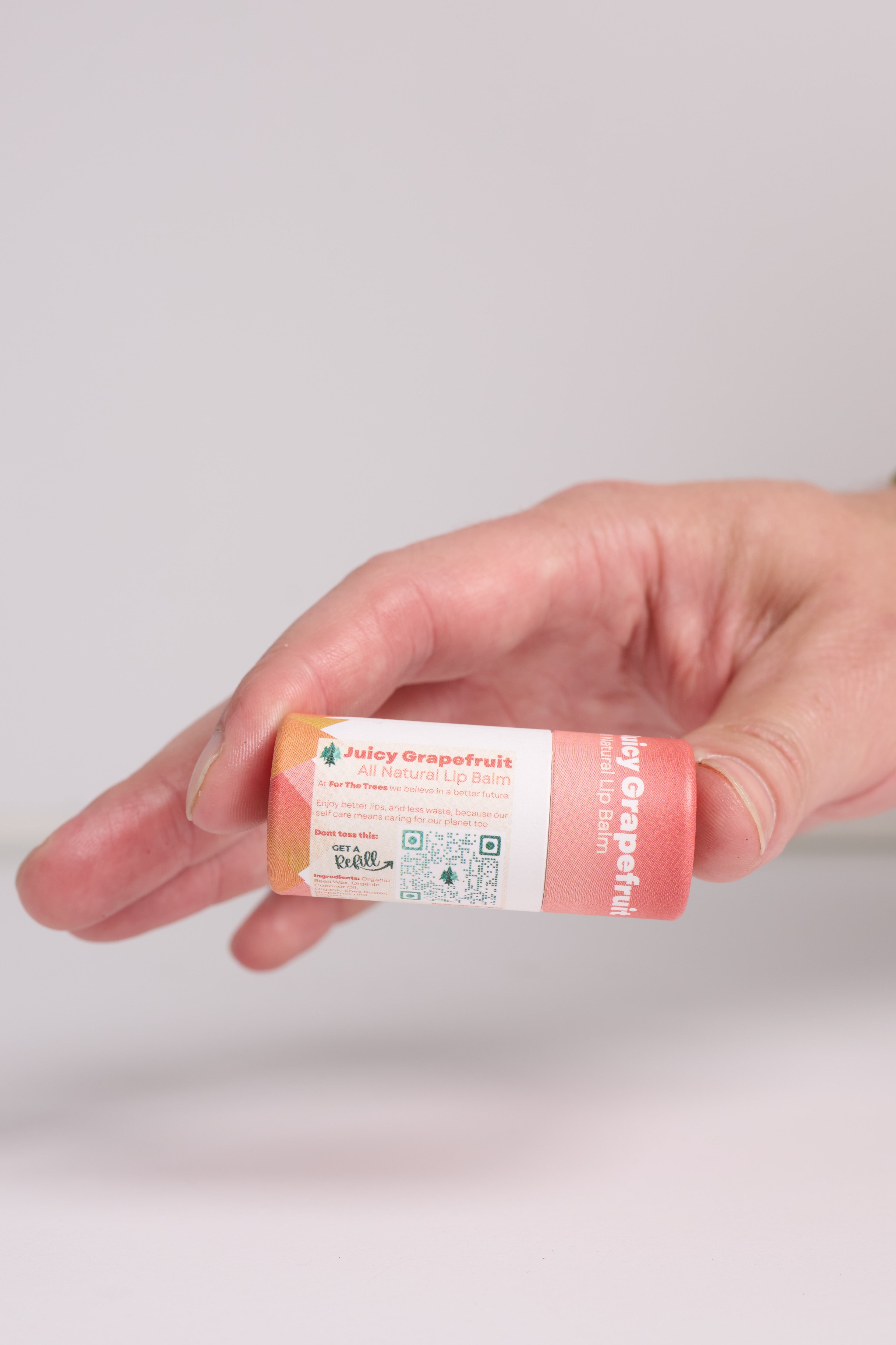 Juicy Grapefruit All Natural Lip Balm (Standard .3oz)