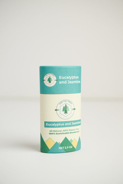 Eucalyptus and Jasmine All Natural Deodorant (Regular Size, 2.9oz)