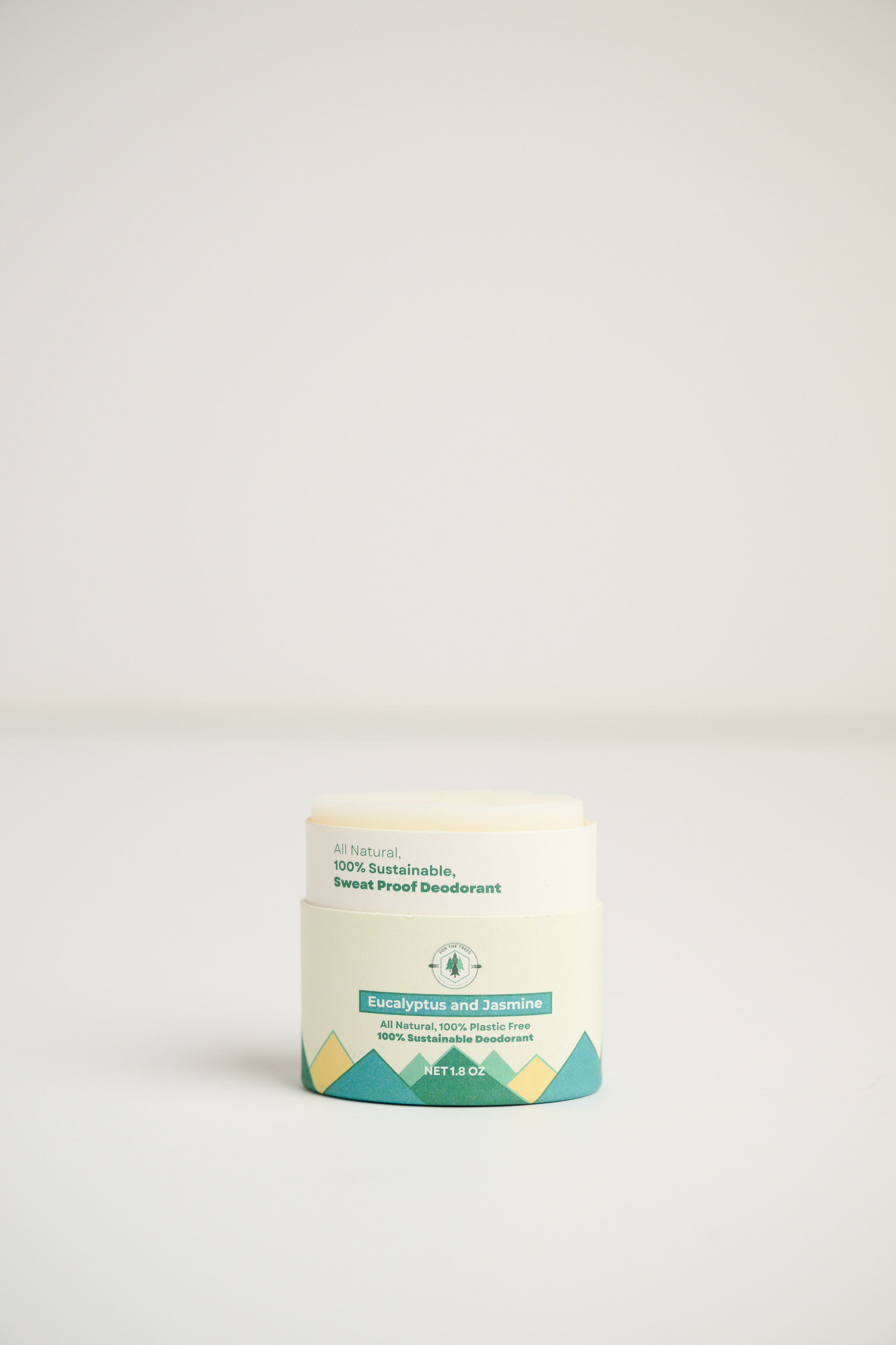Eucalyptus and Jasmine "Travel Size" All Natural Deodorant (1.8oz)