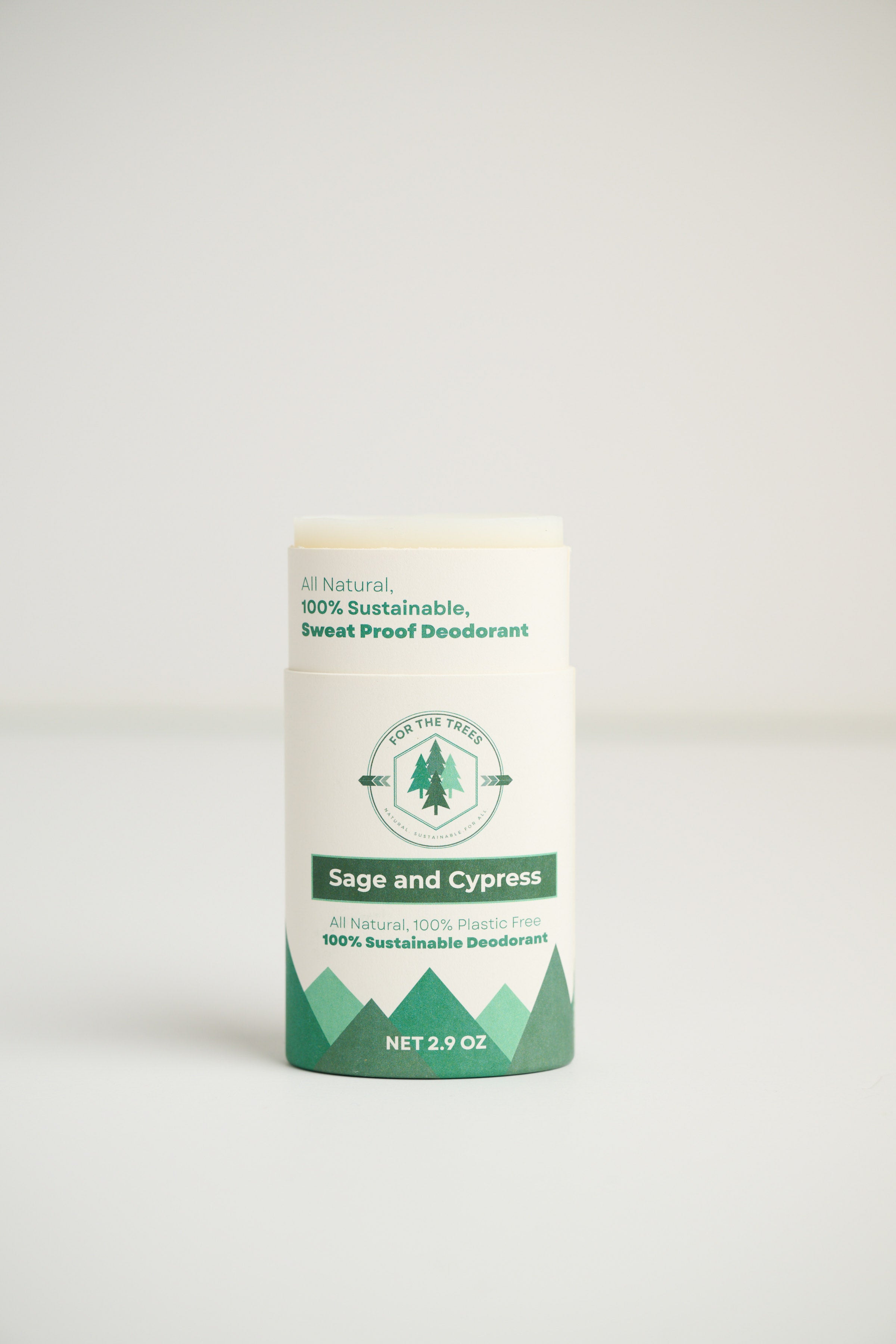 Refill: Sage and Cypress Regular All Natural Deodorant (2.9oz)